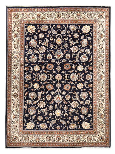 Maschad Teppich 250x334cm - Perserteppich - dunkelblau