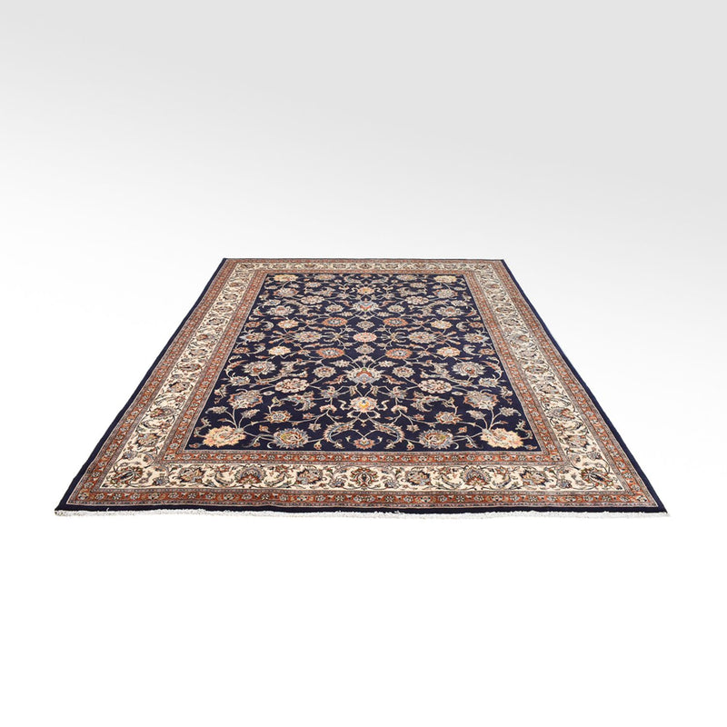 Maschad Teppich 250x334cm - Perserteppich - dunkelblau