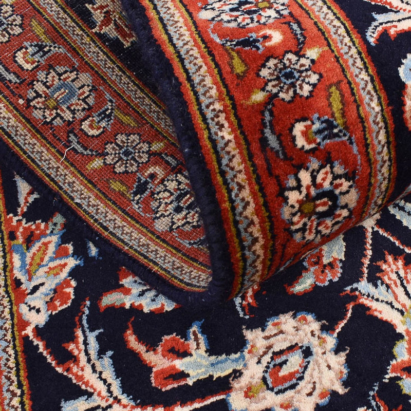Kaschmar Teppich 73x344cm - Perserteppich - dunkelblau