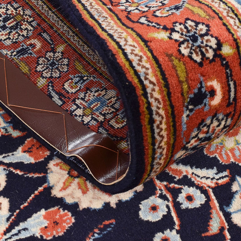 Kaschmar Teppich 78x344cm - Perserteppich - dunkelblau