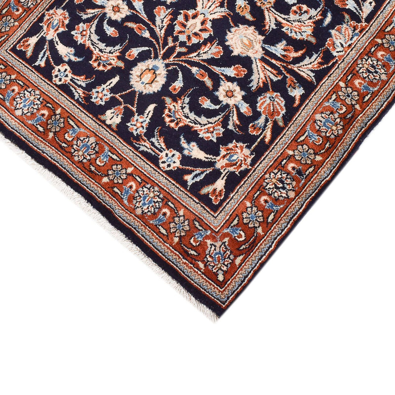 Kaschmar Teppich 74x330cm - Perserteppich - dunkelblau