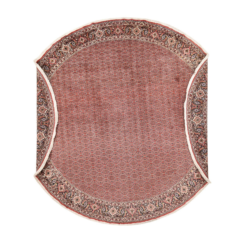 Bidjar Teppich 400x400cm - Perserteppich - rost