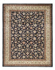 Maschad Teppich 302x392cm - Perserteppich - dunkelblau