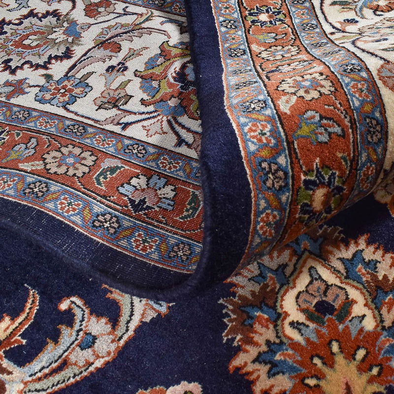Maschad Teppich 300x394cm - Perserteppich - dunkelblau