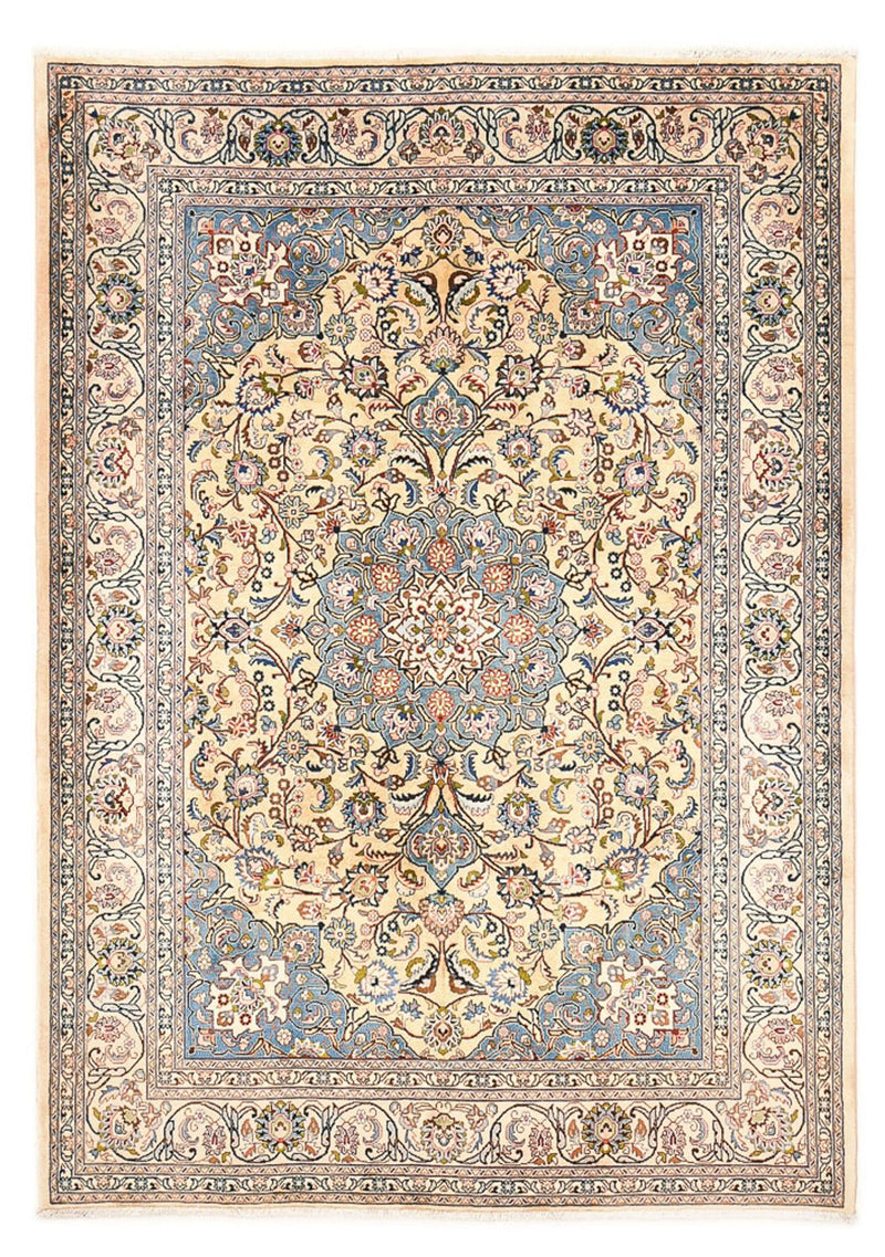 Maschad Teppich 210x290cm - Perserteppich - hellbeige