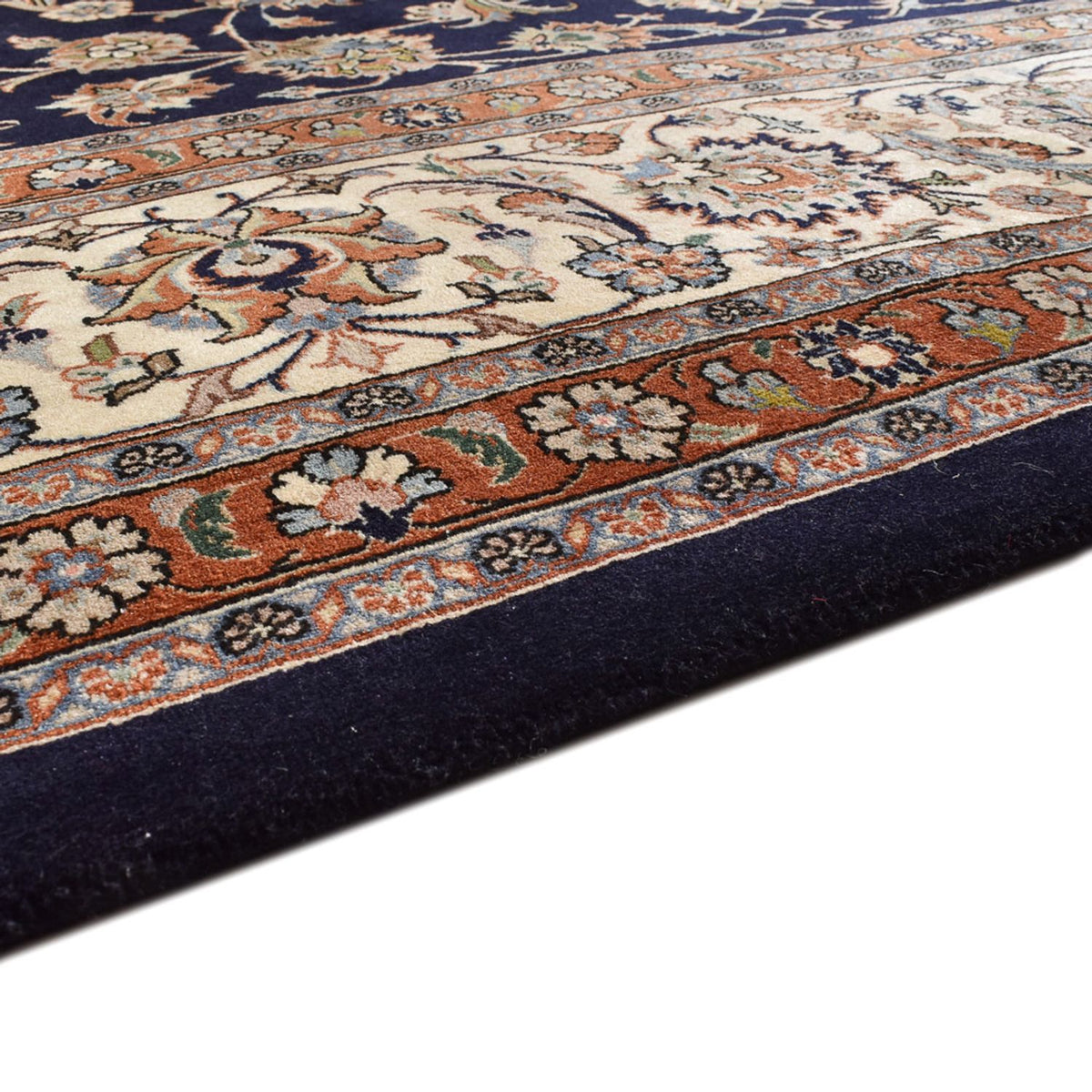 Maschad Teppich 298x394cm - Perserteppich - dunkelblau