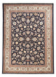 Maschad Teppich 248x340cm - Perserteppich - dunkelblau