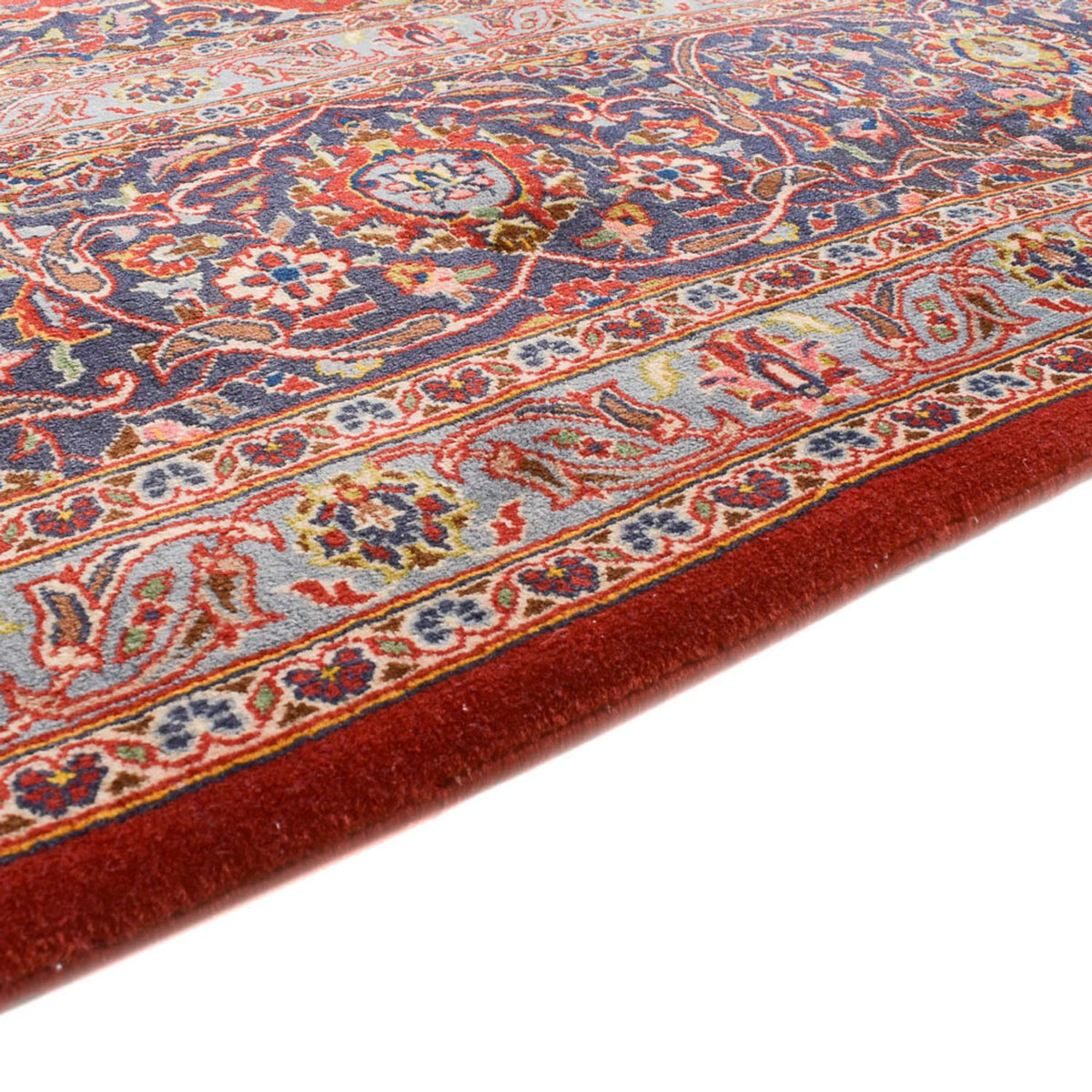 Keshan Teppich 307x415cm - Perserteppich - rot