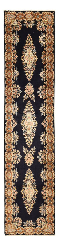 Rafsanjan Teppich 96x415cm - Perserteppich - dunkelblau – product image