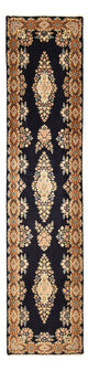 Rafsanjan Teppich 96x415cm - Perserteppich - dunkelblau