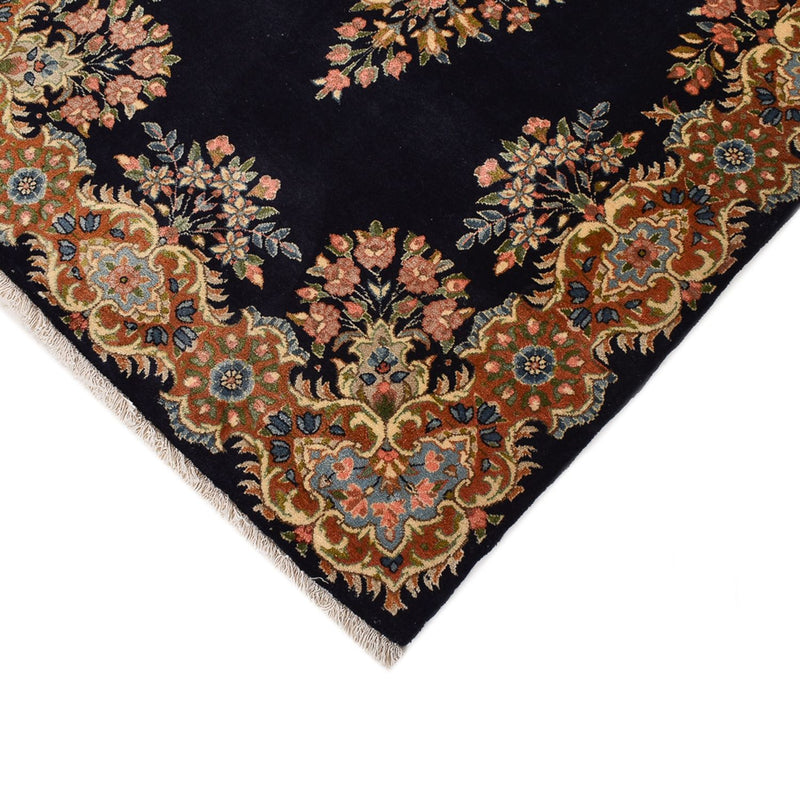 Rafsanjan Teppich 96x415cm - Perserteppich - dunkelblau
