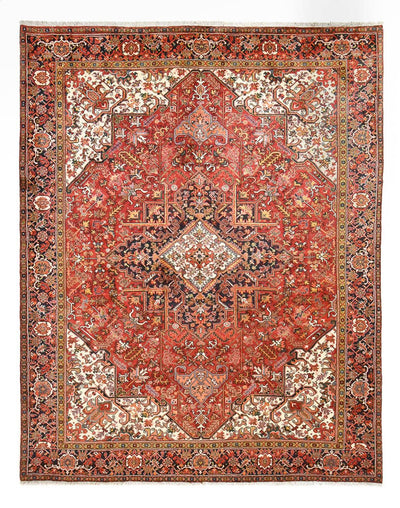 Heriz Teppich 297x377cm - Perserteppich - rot