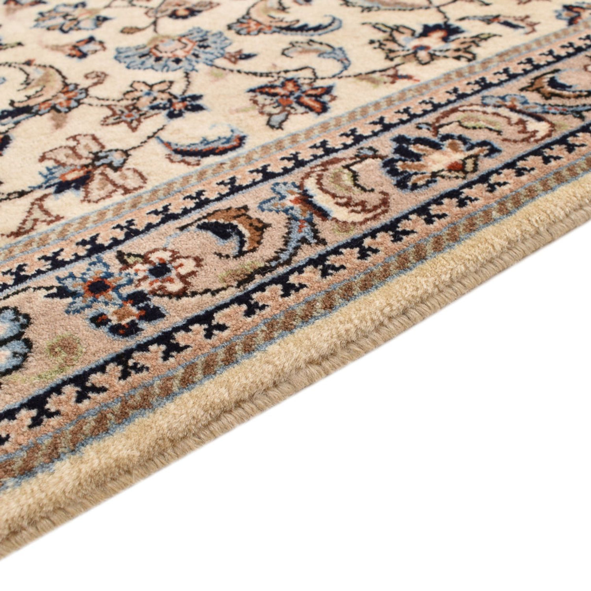 Keshan Teppich 79x373cm - Perserteppich - beige