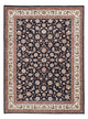 Maschad Teppich 250x342cm - Perserteppich - dunkelblau