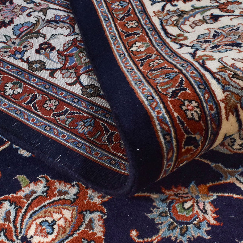 Maschad Teppich 250x342cm - Perserteppich - dunkelblau