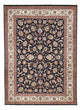 Maschad Teppich 244x340cm - Perserteppich - dunkelblau