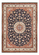 Maschad Teppich 244x345cm - Perserteppich - dunkelblau