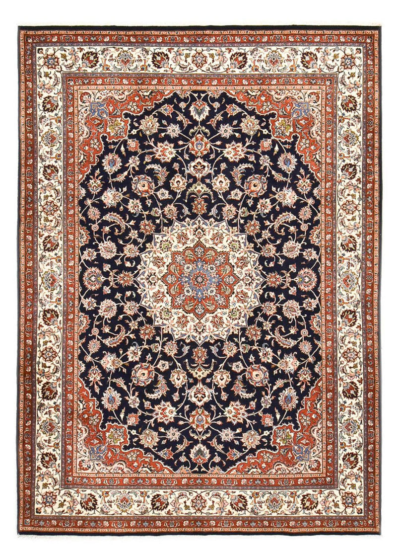 Maschad Teppich 244x345cm - Perserteppich - dunkelblau