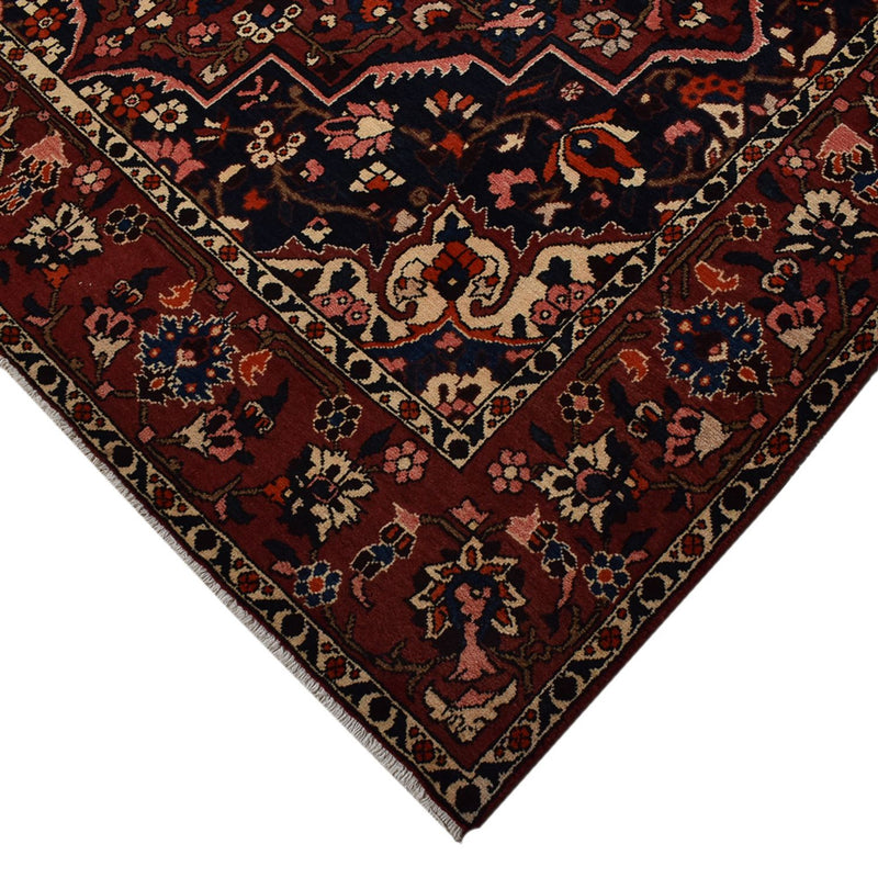 Bachtiar Teppich 207x320cm - Perserteppich - weinrot