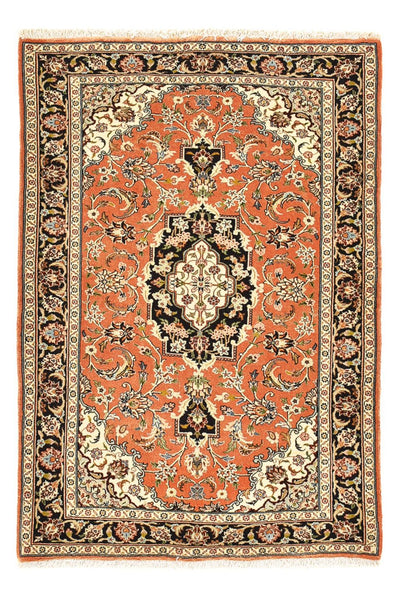 Keshan Teppich 77x110cm - Perserteppich - orange