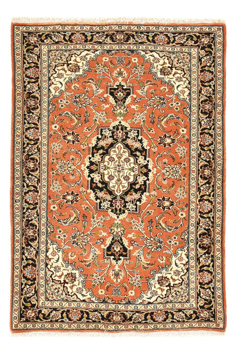 Keshan Teppich 77x110cm - Perserteppich - orange