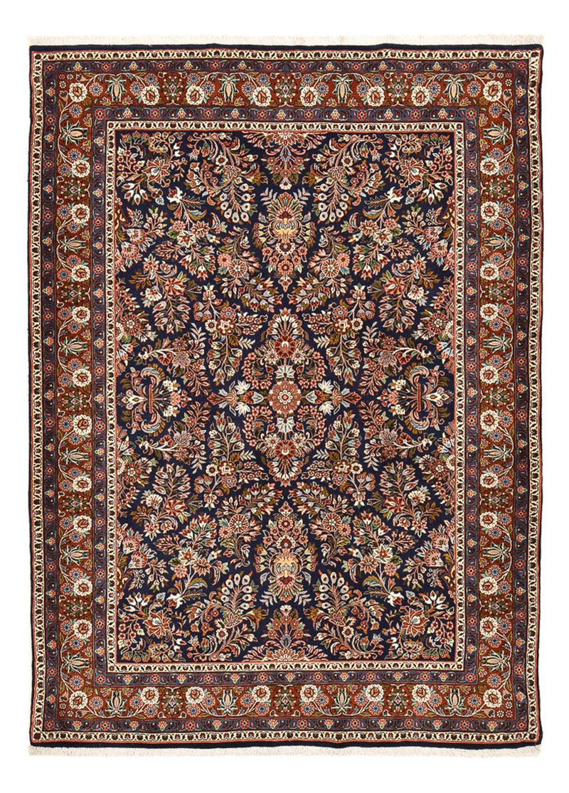Sarough Teppich 165x230cm - Perserteppich - dunkelblau