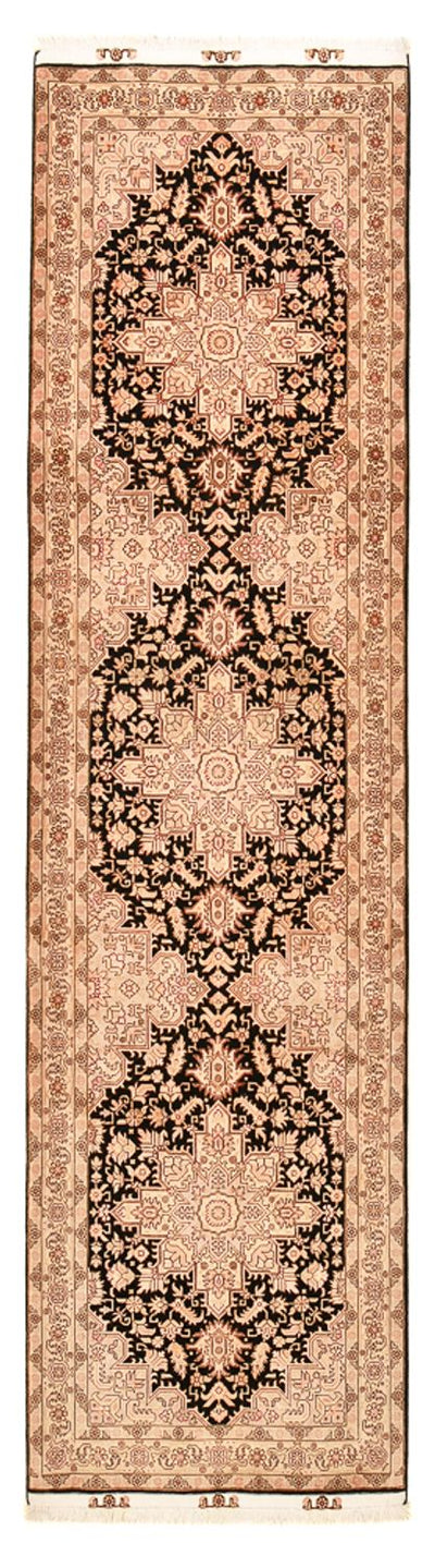Täbriz - 50 Raj Teppich 80x305cm - Perserteppich - hellbeige