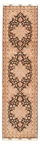 Täbriz - 50 Raj Teppich 80x305cm - Perserteppich - hellbeige