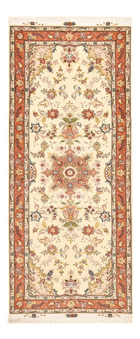 Täbriz - 50 Raj Teppich 80x197cm - Perserteppich - beige – product image