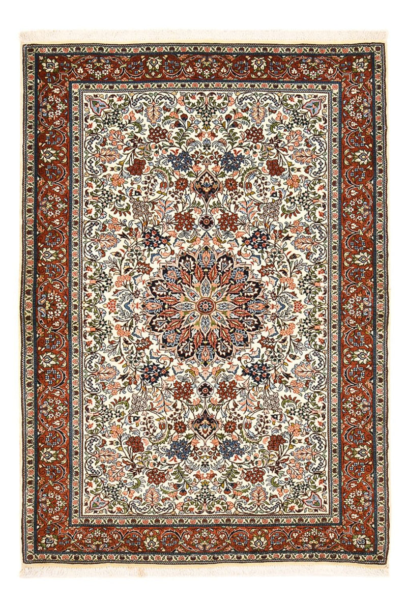Bidjar Teppich 139x205cm - Perserteppich - creme