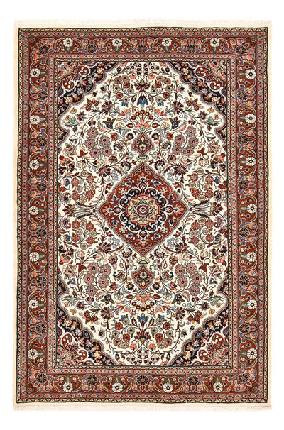 Bidjar Teppich 139x209cm - Perserteppich - creme
