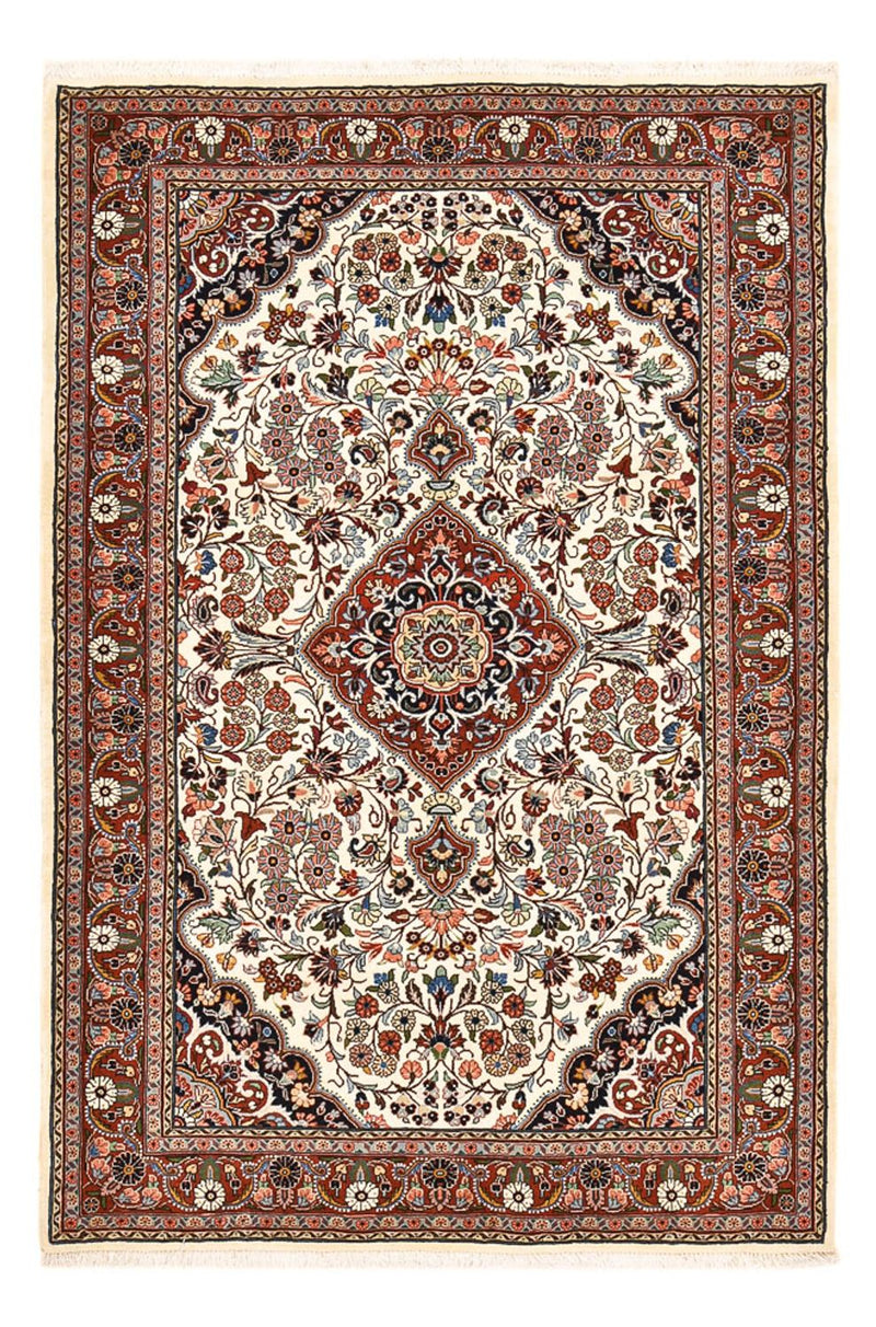 Bidjar Teppich 139x209cm - Perserteppich - creme