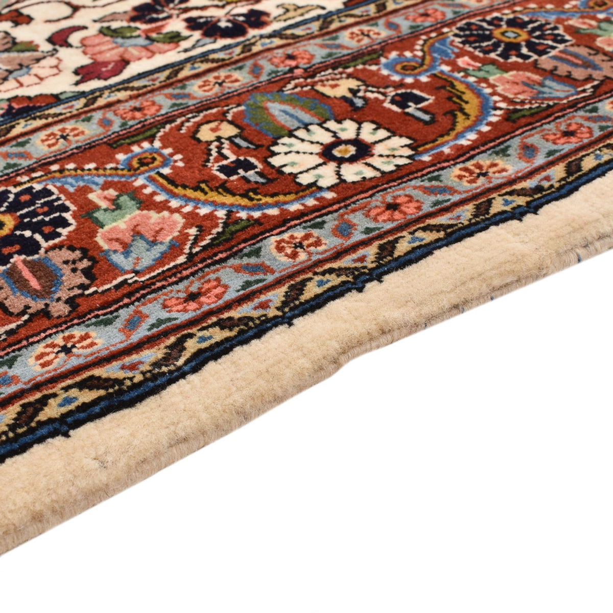 Bidjar Teppich 139x209cm - Perserteppich - creme