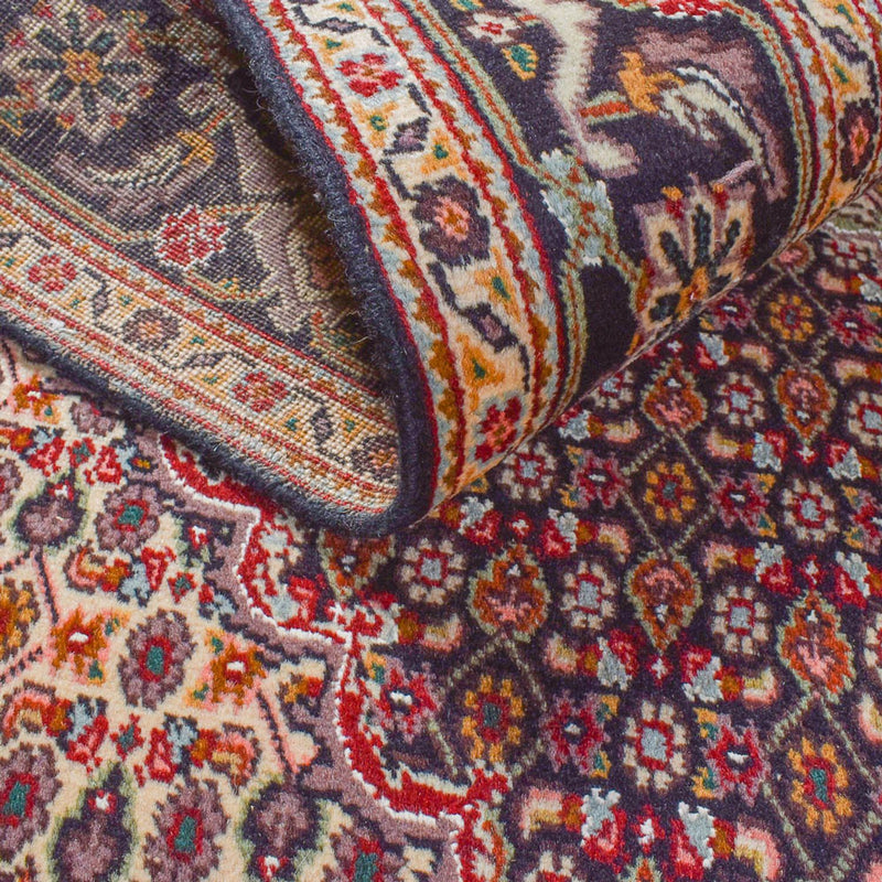 Täbriz - 40 Raj Teppich 152x202cm - Perserteppich - rost