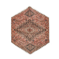 Heriz Teppich 127x180cm - Perserteppich - hellrot – product image