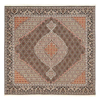 Täbriz - 40 Raj Teppich 198x202cm - Perserteppich - braun – product image