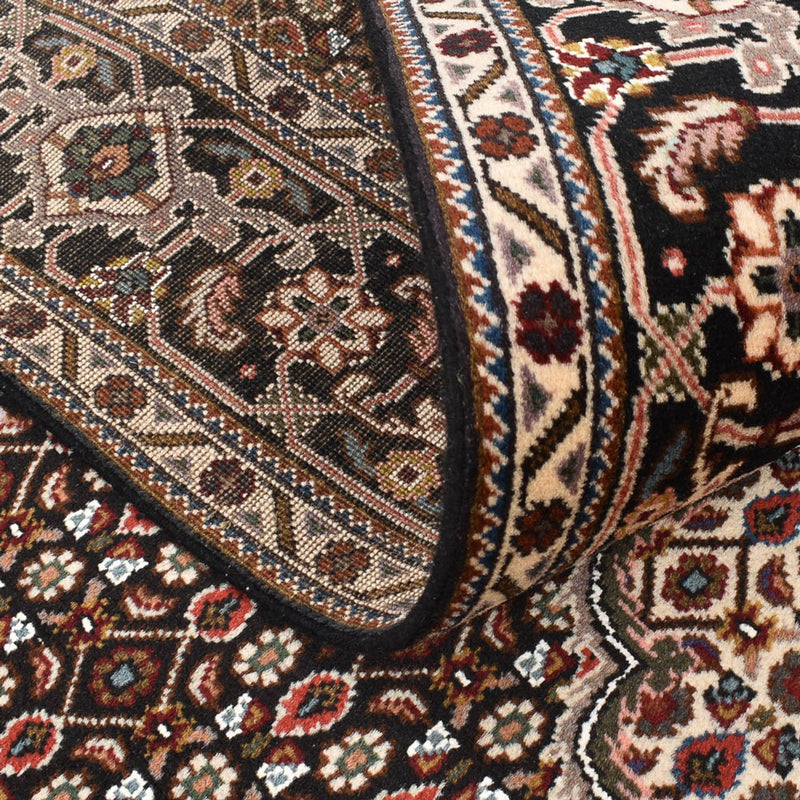 Täbriz - 40 Raj Teppich 198x202cm - Perserteppich - braun