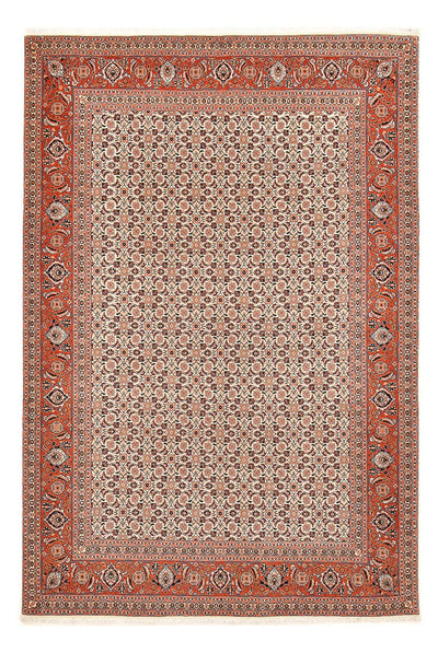 Täbriz - 50 Raj Teppich 199x291cm - Perserteppich - rosa