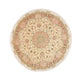 Täbriz - 50 Raj Teppich 150x150cm - Perserteppich - beige