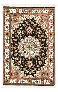 Täbriz - 50 Raj Teppich 60x90cm - Perserteppich - dunkelblau – product image