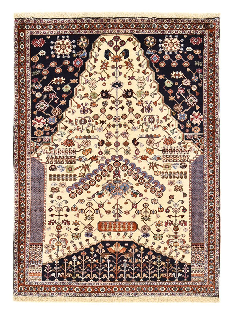 Kaschkuli Teppich 140x183cm - Perserteppich - mehrfarbig