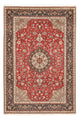 Täbriz - 50 Raj Teppich 203x307cm - Perserteppich - rot