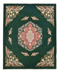 Täbriz - 50 Raj Teppich 200x250cm - Perserteppich - grün – product image
