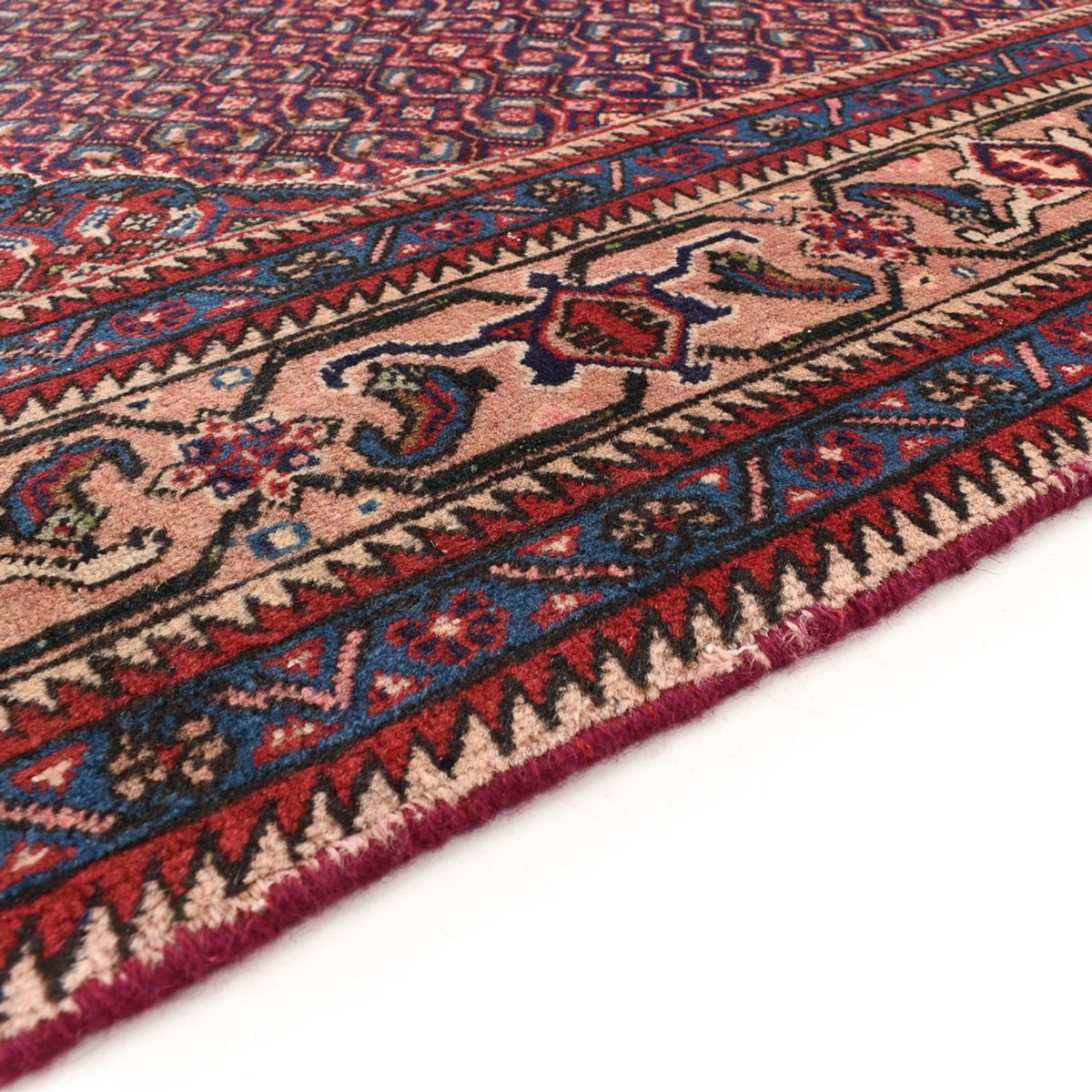 Ardebil Teppich 194x285cm - Perserteppich - bordeauxrot