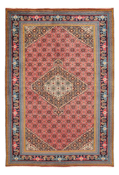 Ardebil Teppich 199x297cm - Perserteppich - hellrot