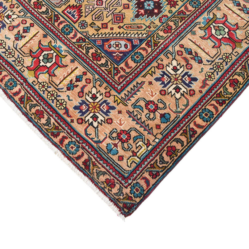 Täbriz - 40 Raj Teppich 203x298cm - Perserteppich - rot