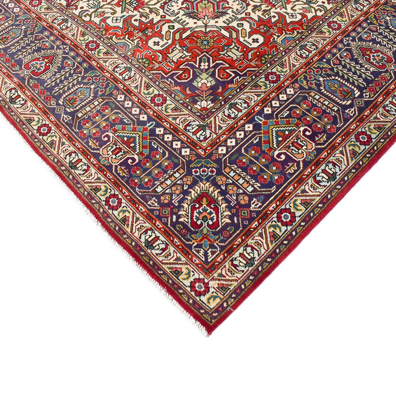 Täbriz - 40 Raj Teppich 300x394cm - Perserteppich - rot