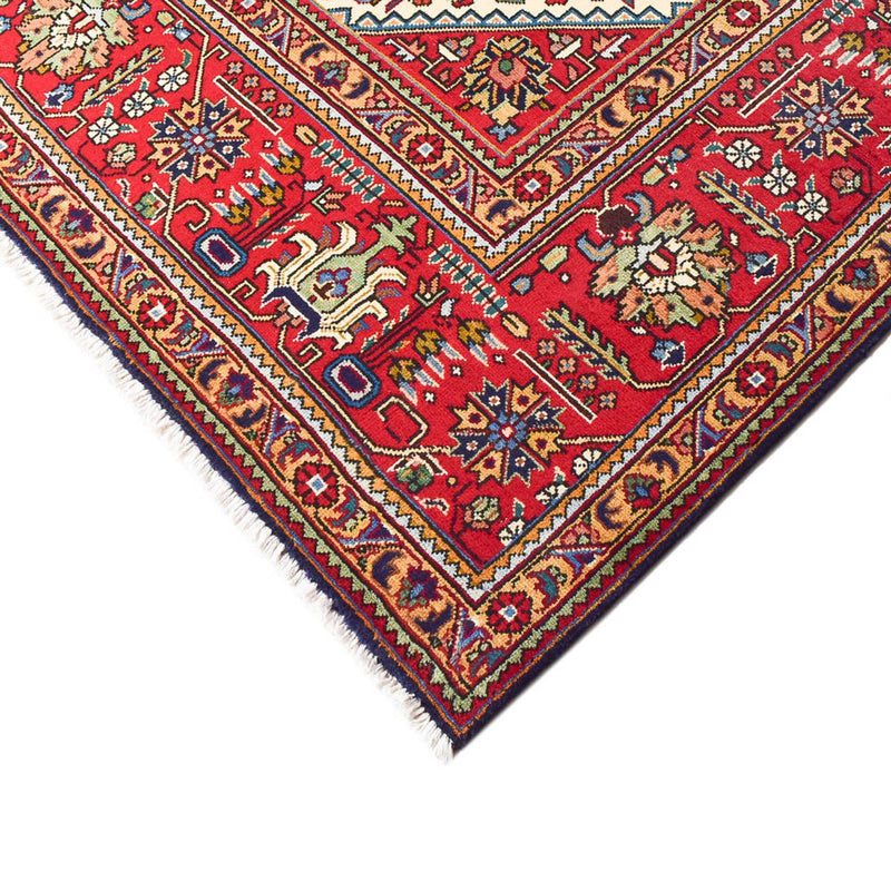 Täbriz - 40 Raj Teppich 303x412cm - Perserteppich - dunkelblau