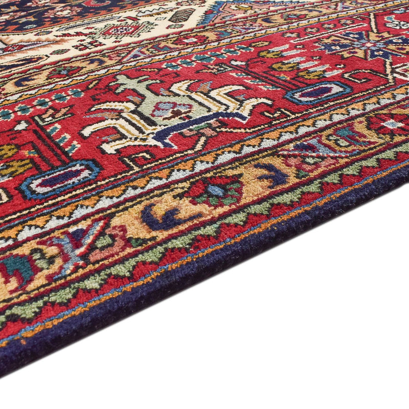 Täbriz - 40 Raj Teppich 303x412cm - Perserteppich - dunkelblau