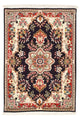 Täbriz - 50 Raj Teppich 60x89cm - Perserteppich - mehrfarbig